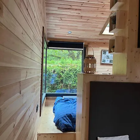 Tiny House Independante Tout Confort Et Tout Equipee Calme Et Intimee Assuree Morhange Exterior foto